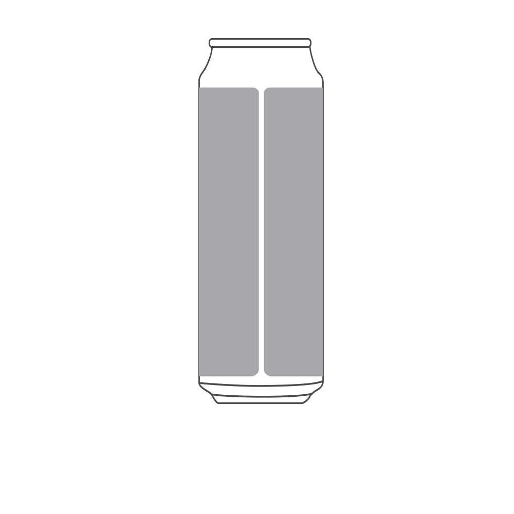 Show details for 355ml Sleek Can Label 5.437" x 7"